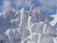 Art & Creativity: snow sculpture