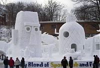 Art & Creativity: snow sculpture