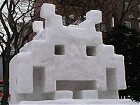 Art & Creativity: snow sculpture