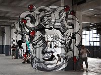 TopRq.com search results: medusa graffiti optical illusion