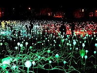 Art & Creativity: Field of Light by Bruce Munro, Holburne Museum in Bath, England, United Kingdom