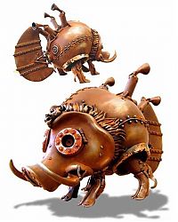 Art & Creativity: steampunk animal creature