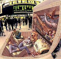TopRq.com search results: 3D illusions by Kurt Wenner