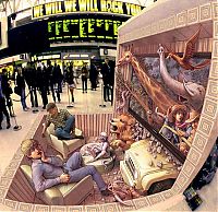 Art & Creativity: 3D illusions by Kurt Wenner