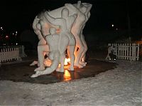 Art & Creativity: snow sculpture