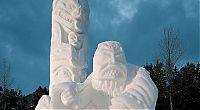 Art & Creativity: snow sculpture