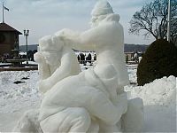 Art & Creativity: snow sculpture