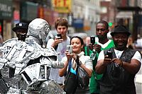 Art & Creativity: Brooklyn robot works performance by Peter Kokis.