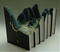 Art & Creativity: Book carvings projects by Guy Laramée