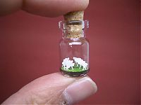 Art & Creativity: A Tiny World in a Bottle project by Akinobu Izumi