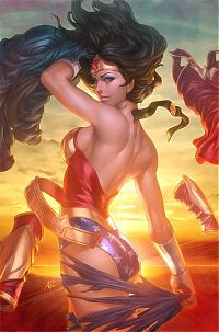 Art & Creativity: Digital art illustration by Stanley Artgerm Lau