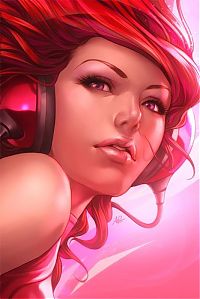 TopRq.com search results: Digital art illustration by Stanley Artgerm Lau