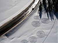 Art & Creativity: snow drawings