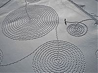 Art & Creativity: snow drawings