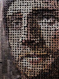 Art & Creativity: 3D screw portraits by Andrew Myers