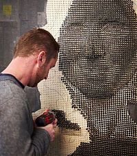 TopRq.com search results: 3D screw portraits by Andrew Myers