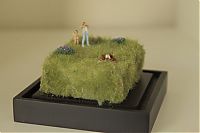 Art & Creativity: miniature diorama violent model scene