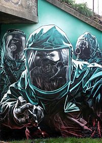 Art & Creativity: Street art graffiti by Smug One