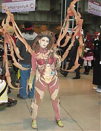 Art & Creativity: cosplay girl costume presentation