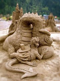 sand sculpture