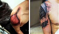 Art & Creativity: 3D creative tattoo