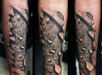 Art & Creativity: 3D creative tattoo