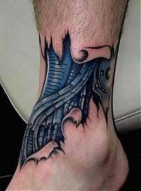 Art & Creativity: 3D creative tattoo