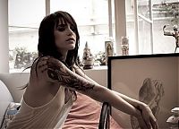 Art & Creativity: tattoo girl