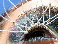 Art & Creativity: eye makeup detail