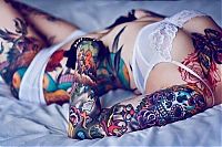 Art & Creativity: tattoo girl