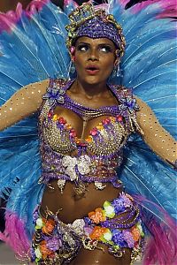 Art & Creativity: Rio carnival parade girls 2013, Rio de Janeiro, Brazil