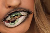 Art & Creativity: Lip makeup by Sandra Holmbom