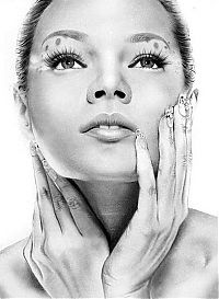 Art & Creativity: pencil drawing portrait