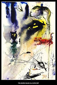 Art & Creativity: Alice's Adventures in Wonderland by Salvador Dalí