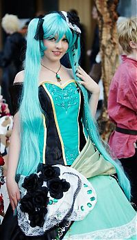 Art & Creativity: Cosplay girls, Leipzig Book Fair 2013, Leipzig, Saxony, Germany