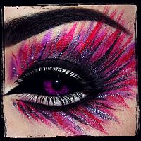 Art & Creativity: eye makeup detail