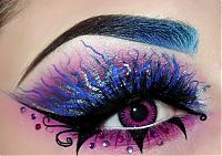 Art & Creativity: eye makeup detail