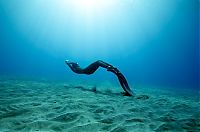 Art & Creativity: One Ocean One Breath freediving collaboration by Eusebio And Christina Saenz De Santamaria