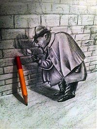 Art & Creativity: 3D drawings by Ramon Bruin