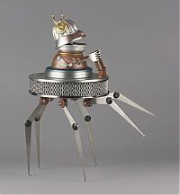 Art & Creativity: Robot orphan sculptures by Brian Marshall