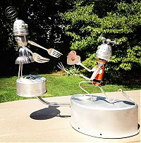 TopRq.com search results: Robot orphan sculptures by Brian Marshall