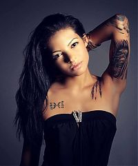 Art & Creativity: tattoo girl