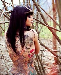 Art & Creativity: tattoo girl