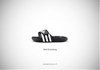 Art & Creativity: Famous shoes project by Federico Mauro