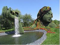 Art & Creativity: Montreal International Mosaicultures 2013 Show Exhibition, Montreal Botanical Garden, Quebec, Canada