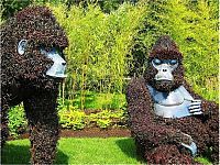 Art & Creativity: Montreal International Mosaicultures 2013 Show Exhibition, Montreal Botanical Garden, Quebec, Canada