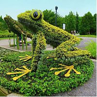 Art & Creativity: Montreal International Mosaicultures 2013 Show Exhibition, Montreal Botanical Garden, Quebec, Canada