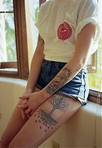 Art & Creativity: nature tattoo