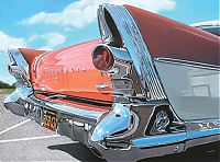 Art & Creativity: Photorealistic antique classic cars by Cheryl Kelley