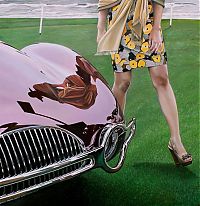 TopRq.com search results: Photorealistic antique classic cars by Cheryl Kelley